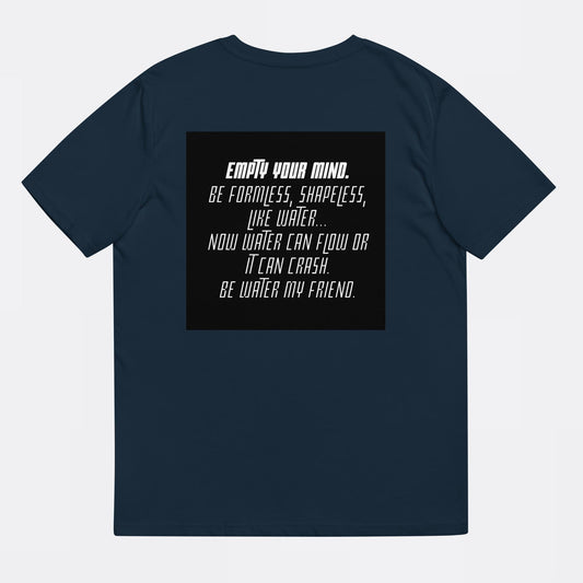 T-Shirt Bruce Lee Quote Navy