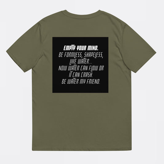 T-Shirt Bruce Lee Quote Khaki