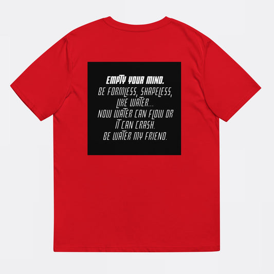 T-Shirt Bruce Lee Quote Red